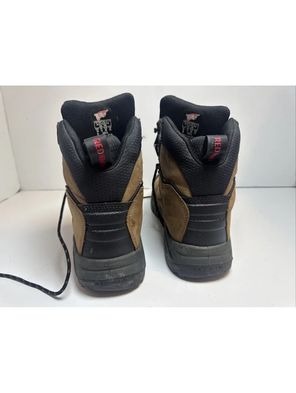 RED WING Tradesman 3519 Size 14 D Safety Toe Waterproof Men Work Boots MSRP $264
